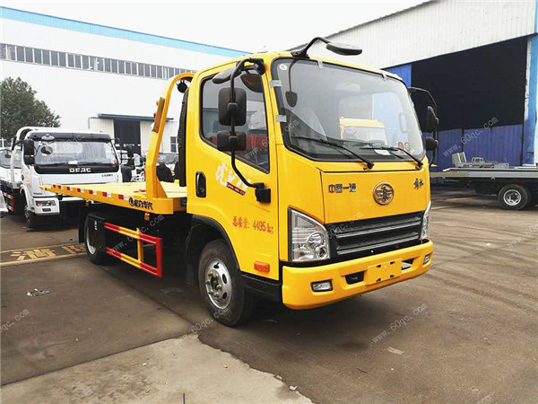 解放虎VN藍(lán)牌一拖二清障車