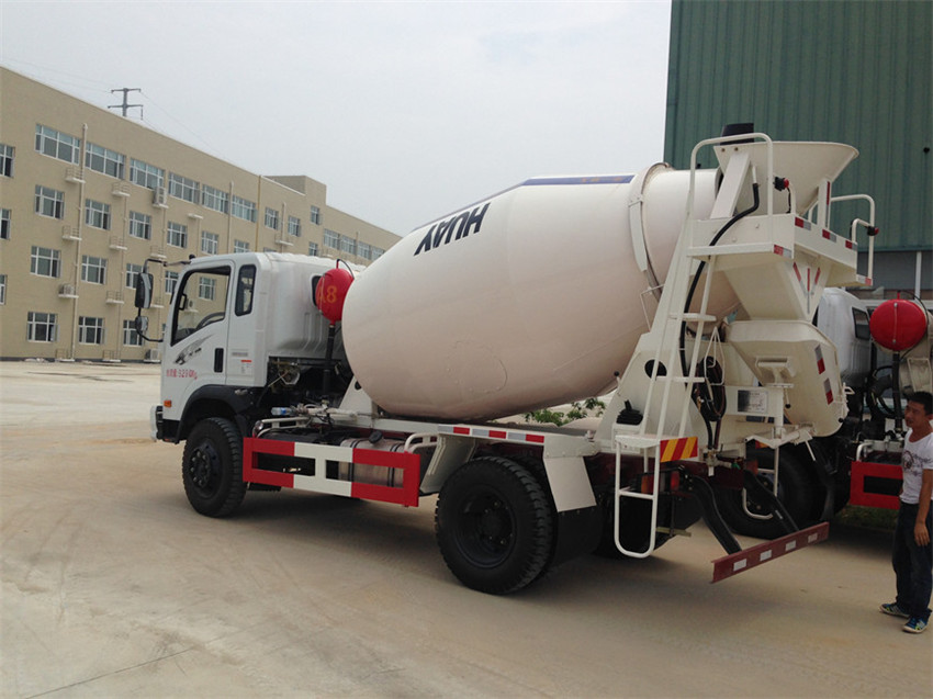 重汽王牌5方攪拌車 重汽王牌5方攪拌車