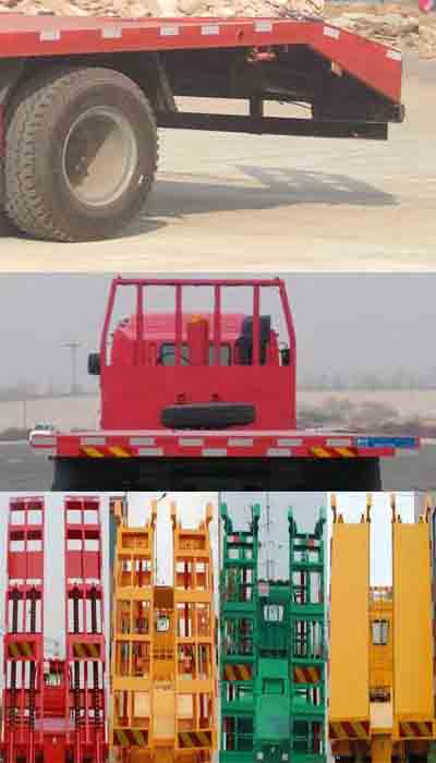 【國五】江淮小三軸挖機平板車 【國五】江淮小三軸挖機平板車