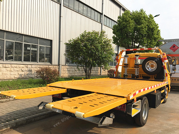 福田歐馬可一拖二藍牌清障車 福田歐馬可一拖二藍牌清障車