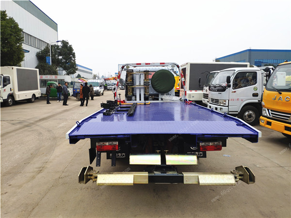 東風(fēng)小凱普特藍牌平板清障車