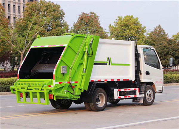 國六凱馬藍牌壓縮垃圾車